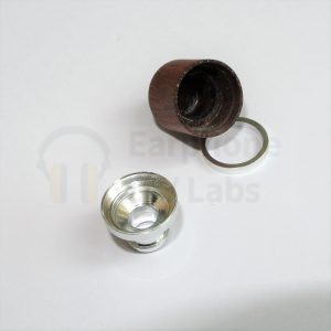 Brazil Rosewood In-Ear Close End Earphone Shell for 10mm driver unit
