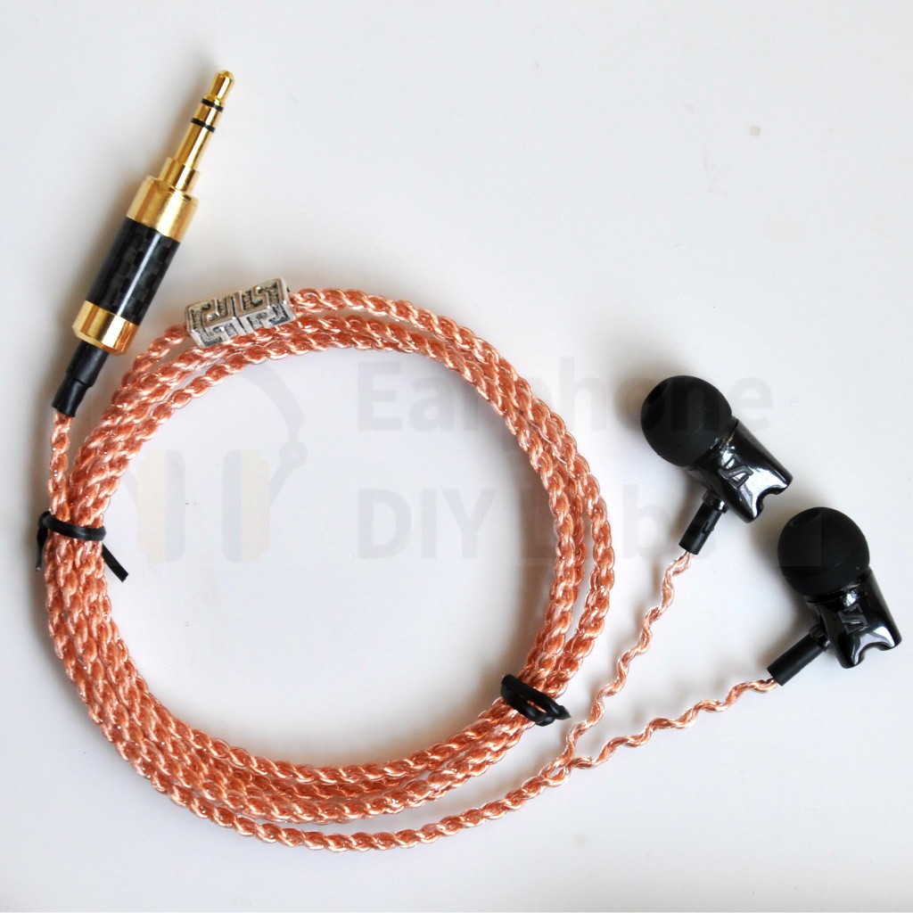 6N OCC Earphone Cable with 3.5mm plug 